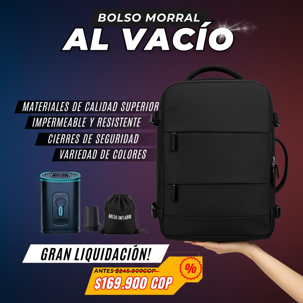 Bolso Morral al Vacío Viral 